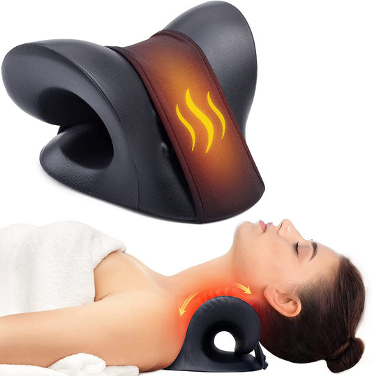 Neck Traction Massage Pillow