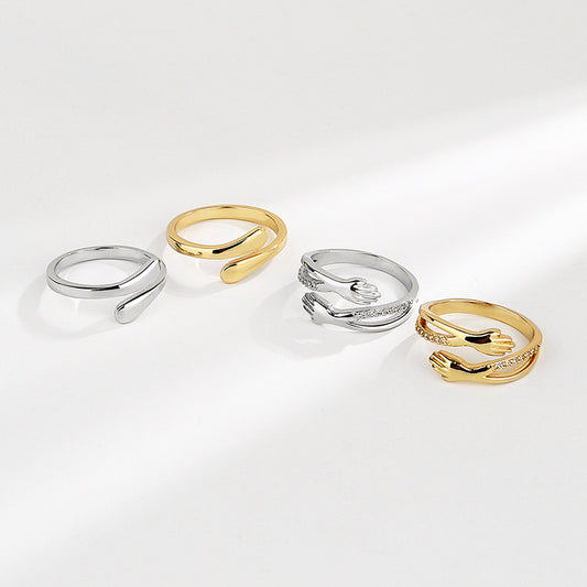 Forever Linked Couple Rings